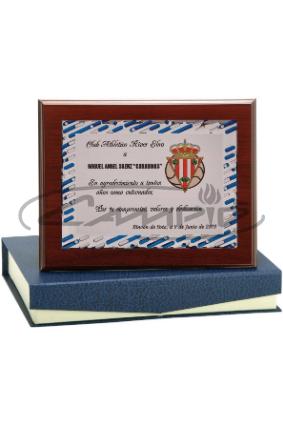 PLACAS HOMENAGEM W1126FP136